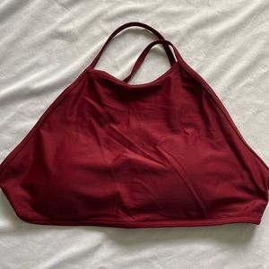 Aerie high neck swimsuit top
